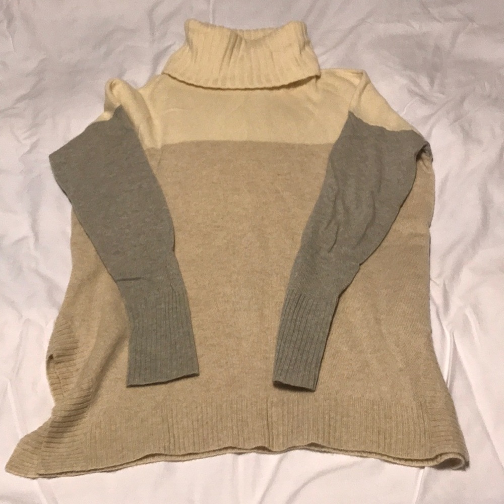 Ann Taylor cashmere turtleneck sweater